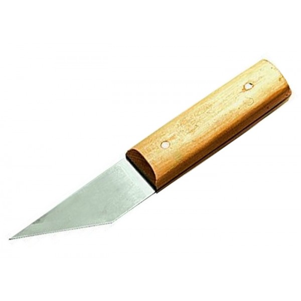 Нож сапожный "Россия", 170 мм, сталь, ручка дерево (4681448)