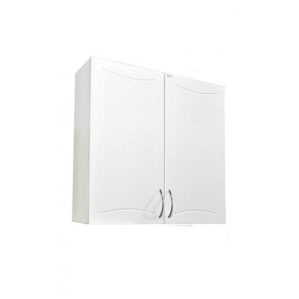 Шкаф навесной "Стиль-60" (белый) 2 двери 600х600х196 (41285)