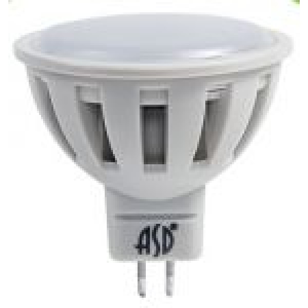 Лампа светодиод. ASD JCDR-standart 3.0Вт 220В 3000К 250Лм GU5.3 ВЫВОД!!!