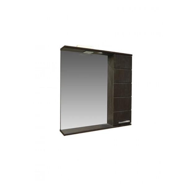 Зеркало-шкаф "Корро-55" (венге) 550х715х160 (43610)
