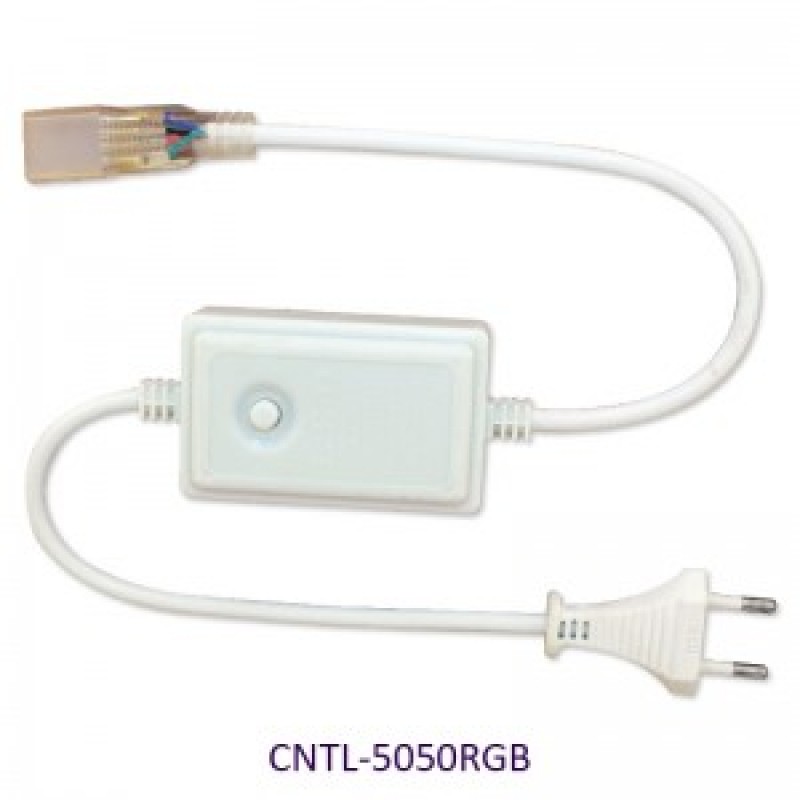 Св-к Контроллер GDC-RGB-500-IP20-220 с коннектором (для подключения до 50м) GENERAL (1003617)
