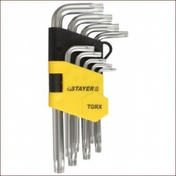 Набор ключей "STAYER" "MASTER" Т10-Т50мм 9предм (2743-Н9)