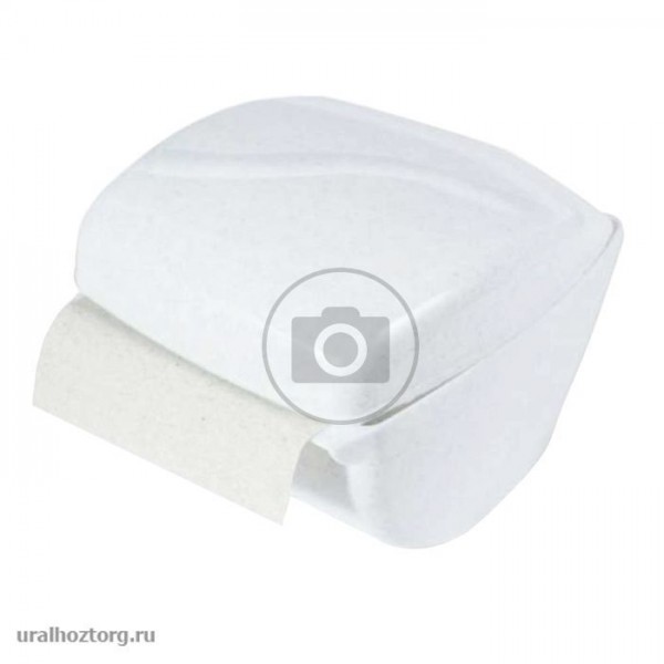 Держатель для туалетной бумаги "ВОЛНА" белый мрамор (х9910)
