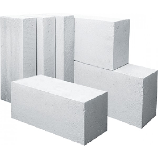 Блок из ячеистого бетона 625х200х250 (32шт/1м3) ПОДДОН 64шт