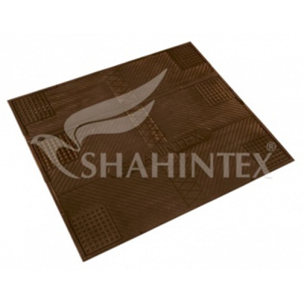 Коврик противовибрационный SHAHINTEX 62х55 (под стир.машину) шоколадный 06 (55846)