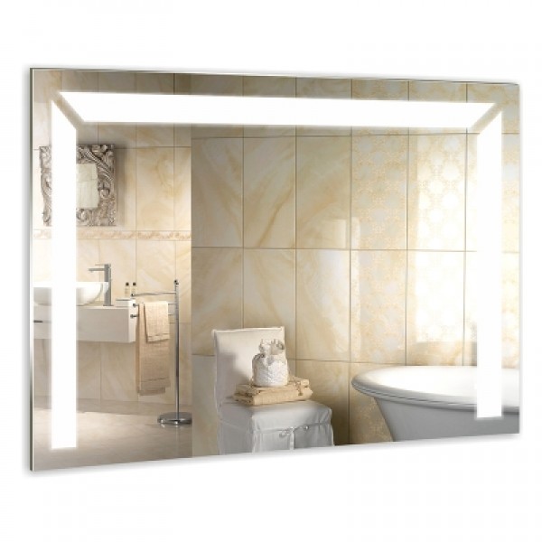 Зеркало для ванны MIXLINE "Диамант"  750*535 светодиод подсветка (525403)