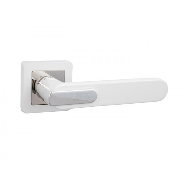Ручки дверные S-Locked A-117-р White/CP(121272)