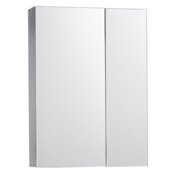 Зеркало-шкаф "Соло-55" (белый) 525х720х150 (39698)