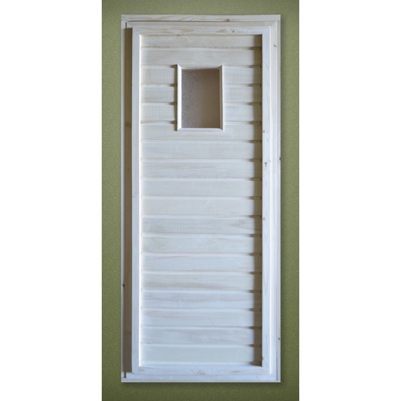 Дверь банная Банный мастер ДС-1 1800х700х35 см, липа (67569)